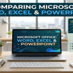 Microsoft Word Excel PowerPoint differences feature img