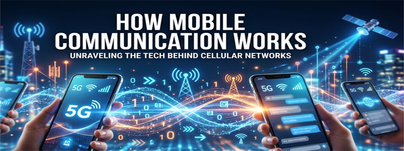 How Does Mobile Communication Work? Amazing Guide to Networks